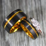 Couple Rings, Black Wedding Bands, Matching Wedding Rings