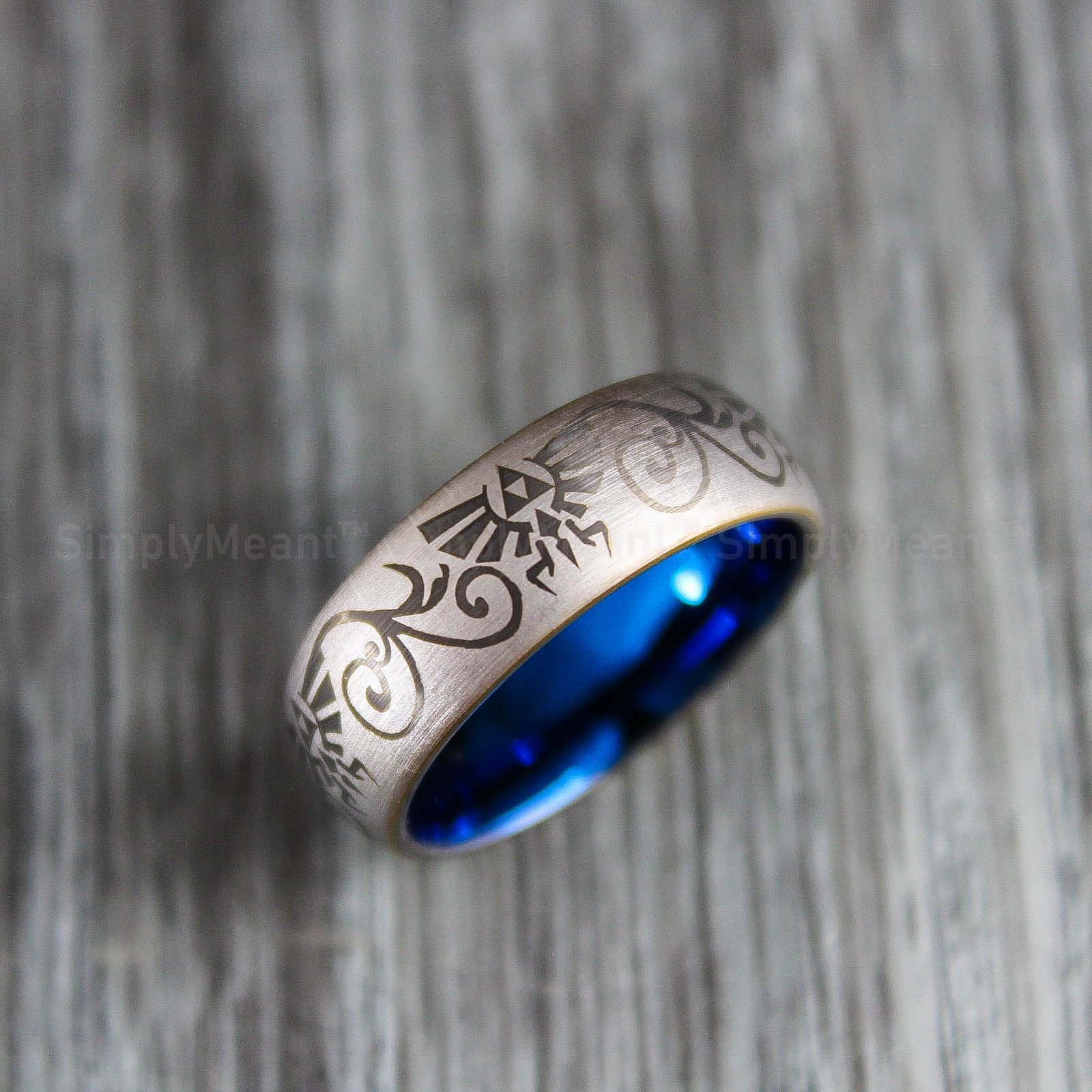 IMG_1651 Zelda Wedding Rings, Legend of Zelda Wedding Rings, Zelda Jewelry, Gamer Rings - Image 3