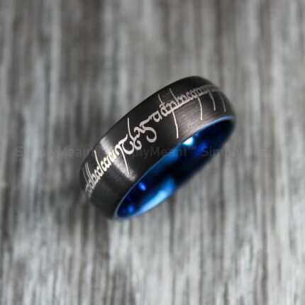 Elvish Ring, Elvish Wedding Band, Lord of the Rings Ring, Lord of the Rings Jewelry
