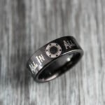 Poker Ring, Blackjack Ring, Gaming Wedding Band, Poker Jewelry