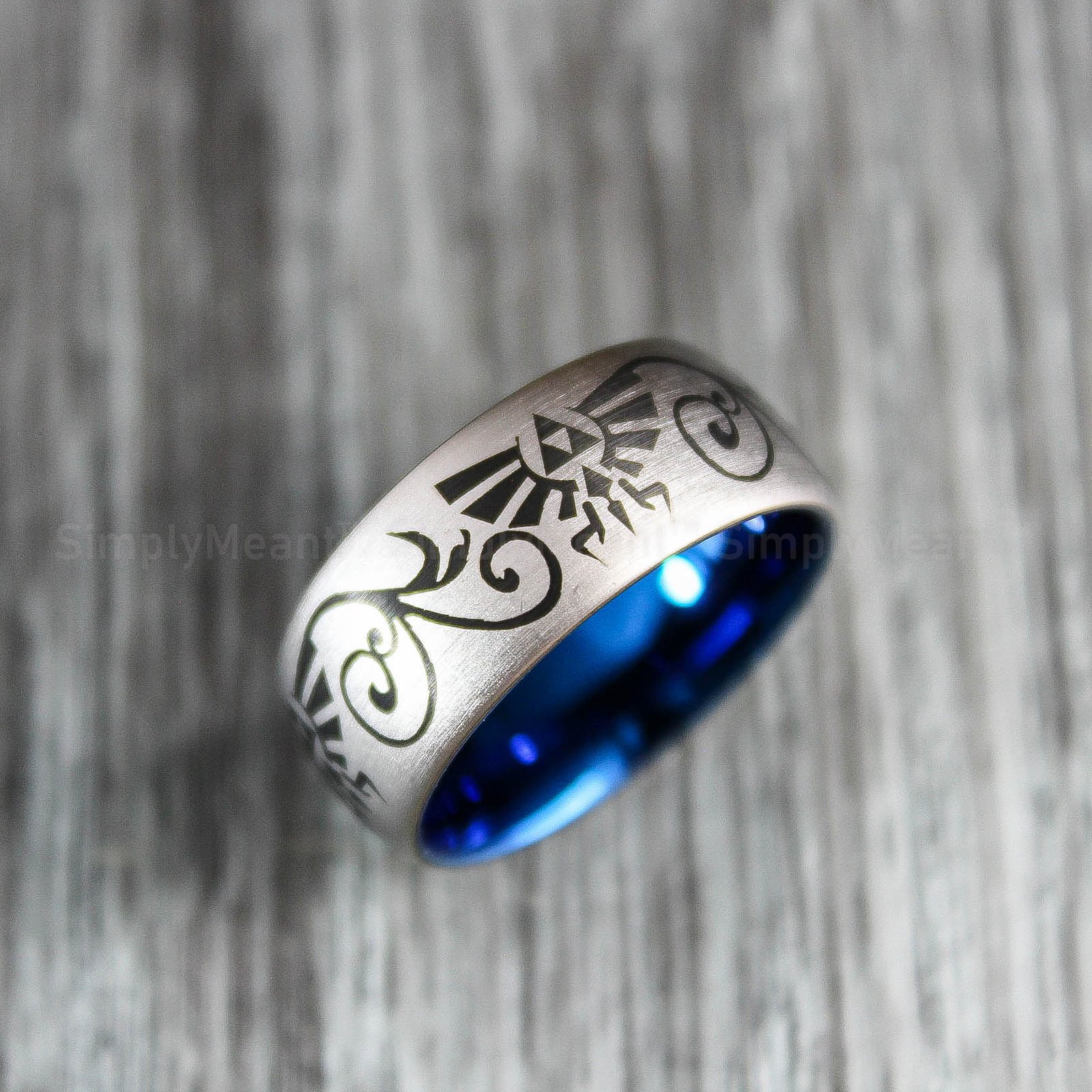 IMG_1691 Zelda Wedding Ring, Legend of Zelda Wedding Ring, Zelda Jewelry, Gamer Ring - Image 1