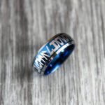 Aurebesh Wedding Rings, Star Wars Wedding Rings, Aurebesh Jewelry, Aurebesh Rings - Image 4