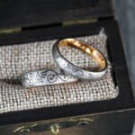 Zelda Wedding Rings, Legend of Zelda Wedding Rings, Zelda Jewelry, Gamer Rings - Image 5